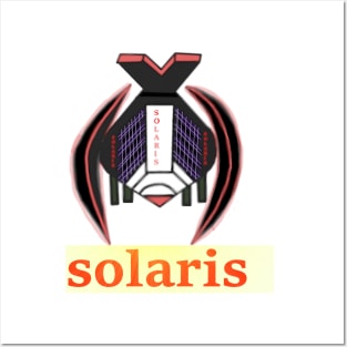 Solaris -Solar Spaceship design concept Posters and Art